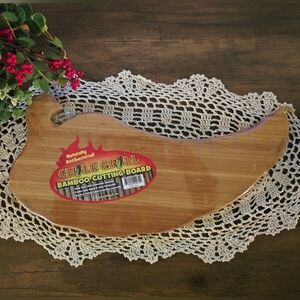 Chili Grill Bamboo Cutting Board